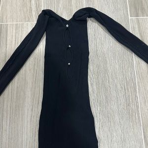 White Fox “One of A Kind Long Sleeve Mini Dress”